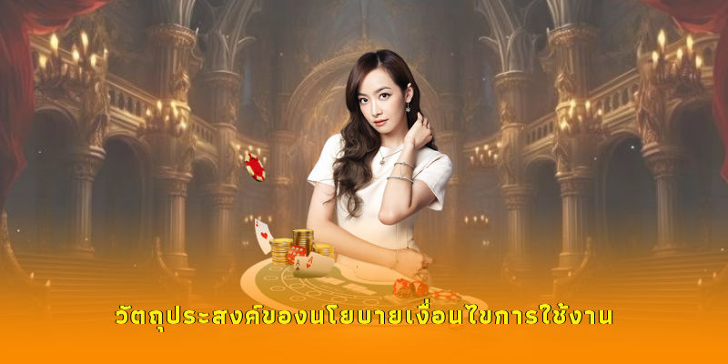 วัตถุประสงค์ของนโยบายเงื่อนไขการใช้งาน